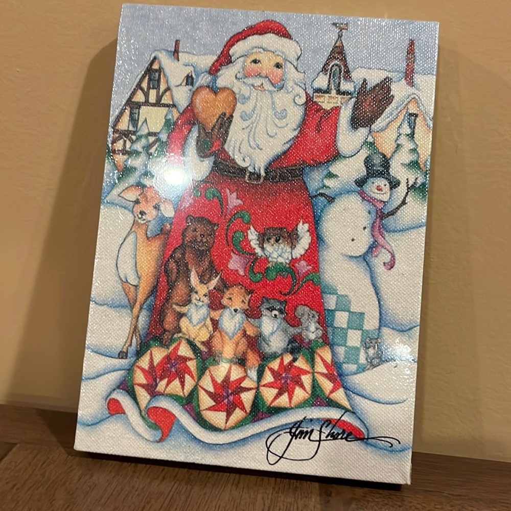 Jim Shore Circle of Friends wall hanging